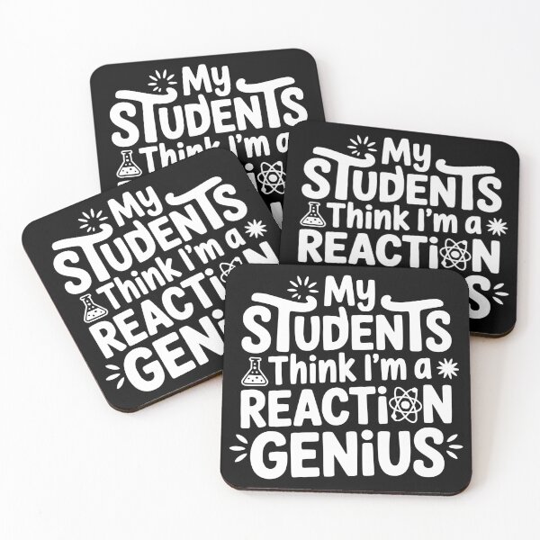 Item preview, My Students Think Im a Reaction Genius designed and sold by theartfulaspie.
