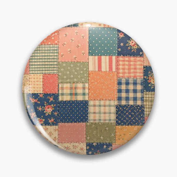 Item preview, Vintage Cottage Patchwork Garden designed and sold by LunaEstelar.