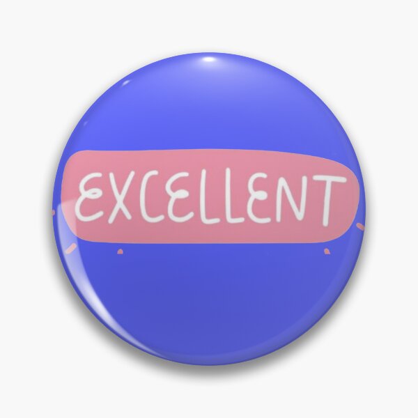 Item preview, Excellent Cute Pink Hand Drawn Word Sticker designed and sold by Scro-Ciob-Shop.