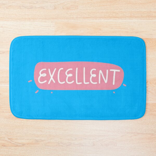 Item preview, Excellent Cute Pink Hand Drawn Word Sticker designed and sold by Scro-Ciob-Shop.