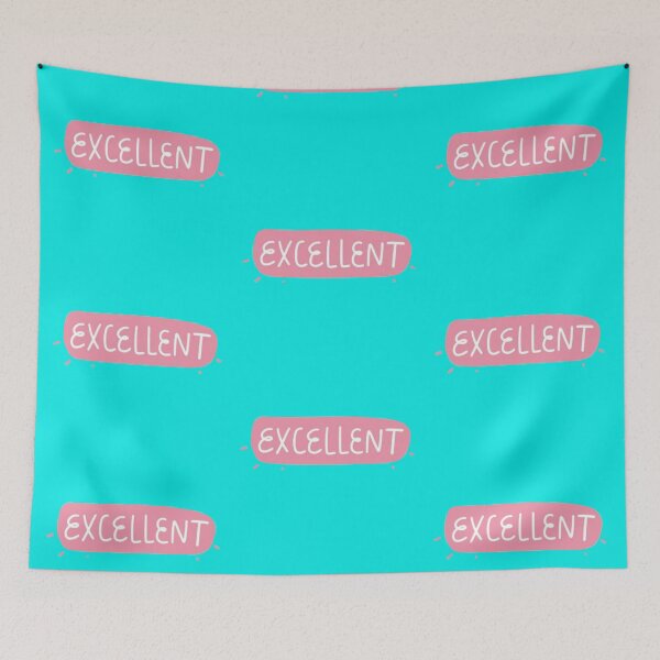 Item preview, Excellent Cute Pink Hand Drawn Word Sticker designed and sold by Scro-Ciob-Shop.