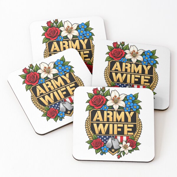 Item preview, Army Wife Floral designed and sold by Worn With Honor.