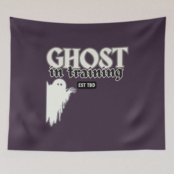 Item preview, Ghost in Training Funny Cute Halloween Ghost designed and sold by pulse_retail.