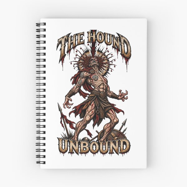 Item preview, The Hound Unbound – Cú Chulainn Ríastrad Irish Mythology T-Shirt designed and sold by Cohaagens Bazaar.