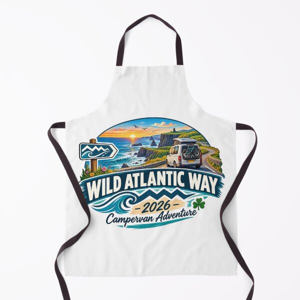 Item preview, Campervan Ireland Atlantic Way 2026 designed and sold by REAL IRISH GIFTS.