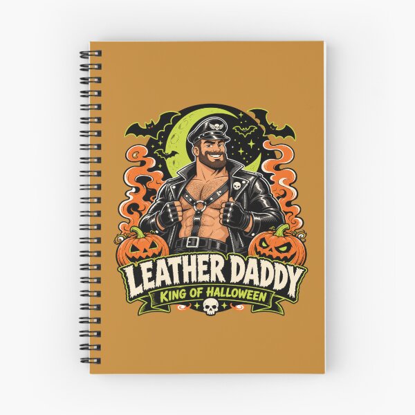 Item preview, Leather Daddy King of Halloween  designed and sold by BearLoveDesign.