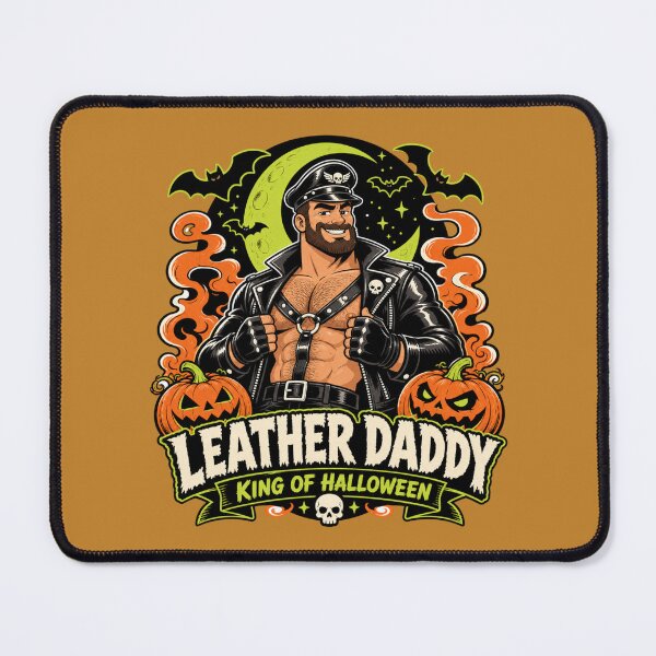 Item preview, Leather Daddy King of Halloween designed and sold by BearLoveDesign.