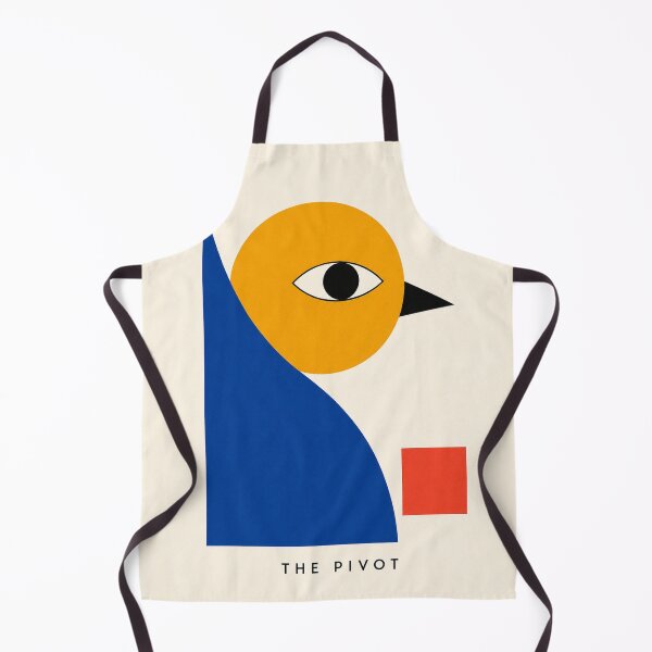 Item preview, Geometric Mid-Century Bird Art — The Pivot designed and sold by Filora Atelier | Bird Art.
