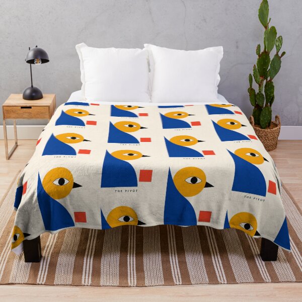 Item preview, Geometric Mid-Century Bird Art — The Pivot designed and sold by Filora Atelier | Bird Art.