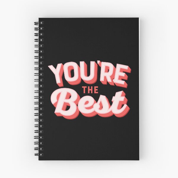 Item preview, You're The Best Cute Retro Typography Design designed and sold by Rush2Buy.