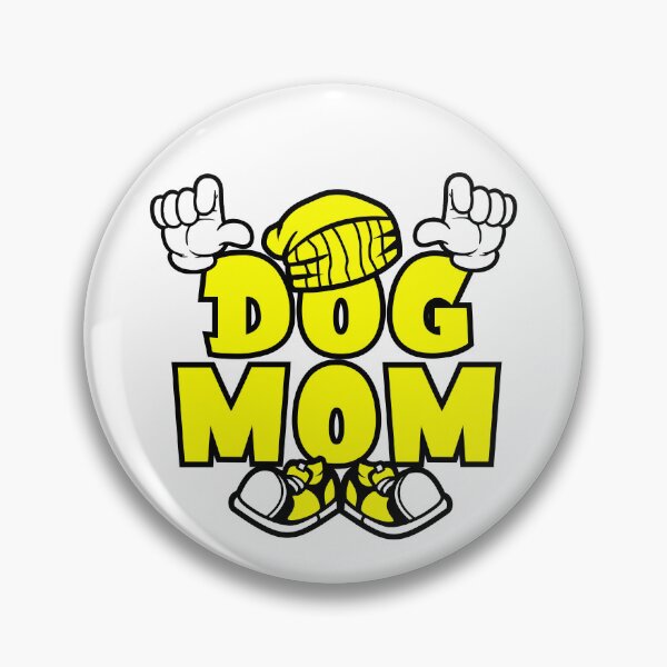 Item preview, DOG MOM - PETS Cartoon Character Bold Retro designed and sold by NFTWords.