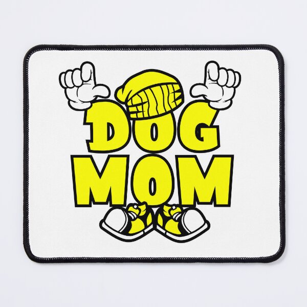 Item preview, DOG MOM - PETS Cartoon Character Bold Retro designed and sold by NFTWords.