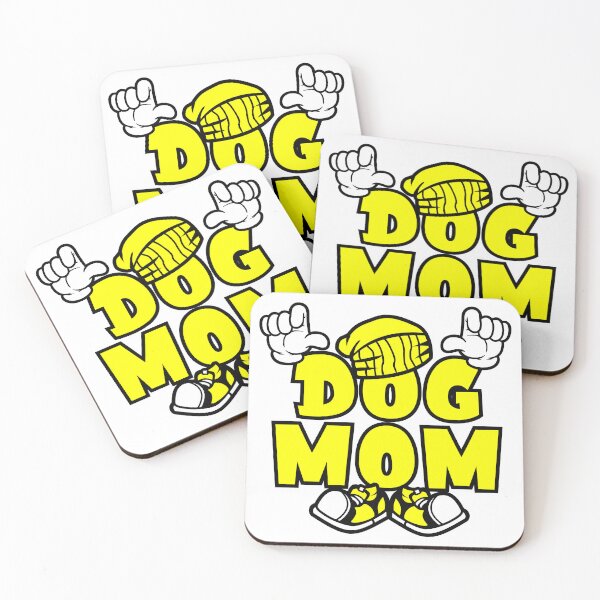Item preview, DOG MOM - PETS Cartoon Character Bold Retro designed and sold by NFTWords.