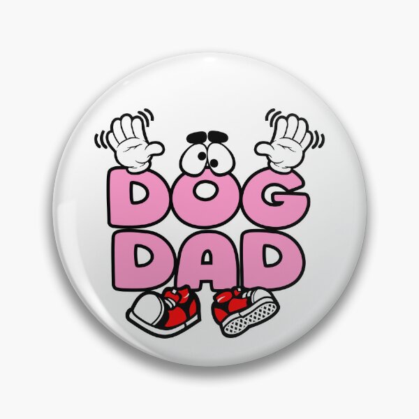 Item preview, DOG DAD - PETS Typography Character Bold Funny designed and sold by NFTWords.