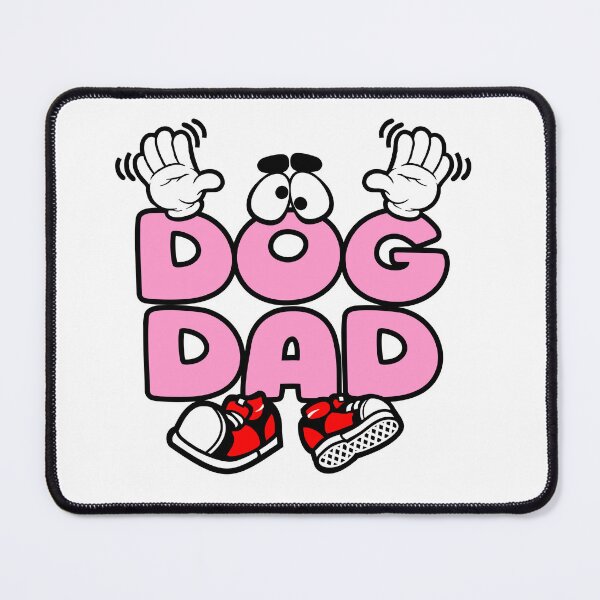 Item preview, DOG DAD - PETS Typography Character Bold Funny designed and sold by NFTWords.