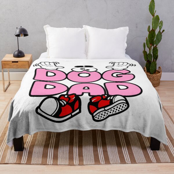 Item preview, DOG DAD - PETS Typography Character Bold Funny designed and sold by NFTWords.