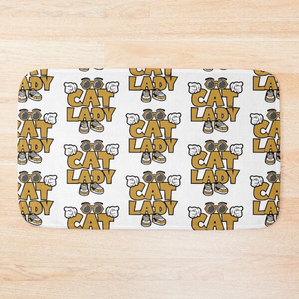 Item preview, CAT LADY - PETS Words Character Bold Retro designed and sold by NFTWords.