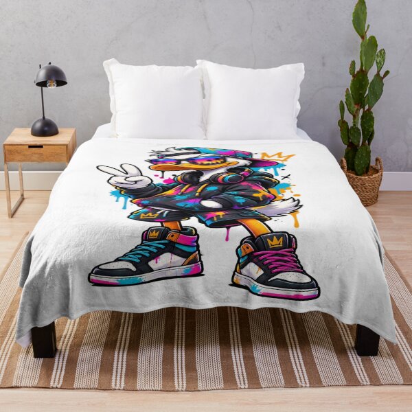 Item preview, Cool Graffiti Duck Streetwear Character designed and sold by JMDG Studio.