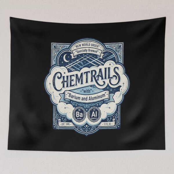 Item preview, Chemtrails BA AL (Barium and Aluminum) designed and sold by catrizmorkess.