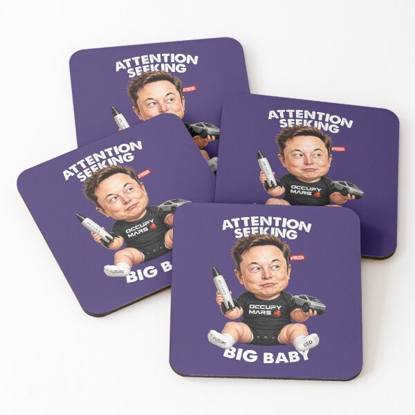 Item preview, Attention seeking big baby Musk designed and sold by Living-Colors.