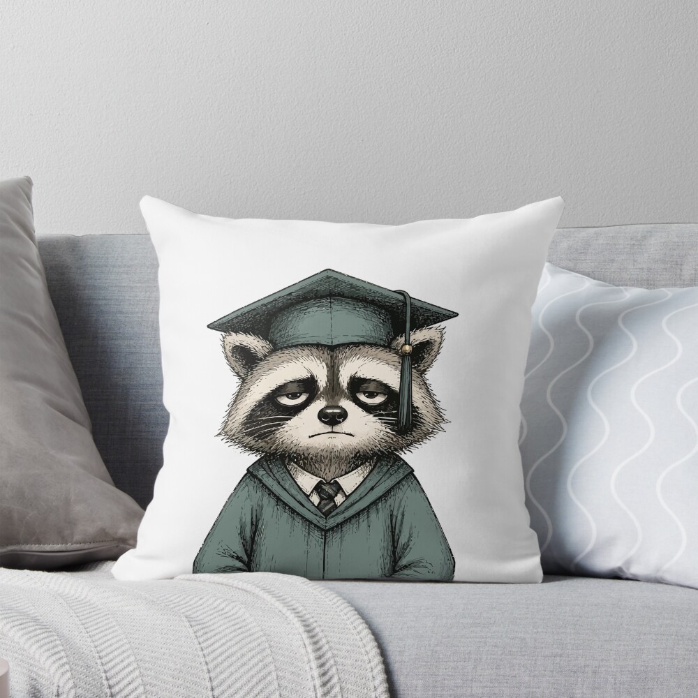 Item preview, Throw Pillow designed and sold by YCFART.