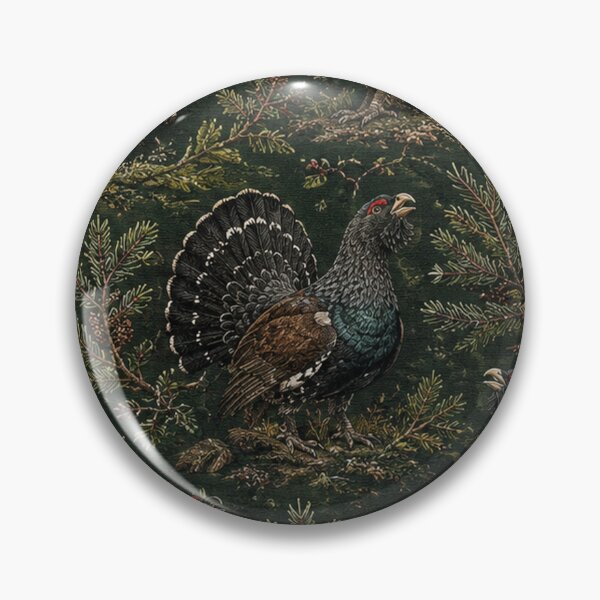 Item preview, Western Capercaillie — Highland Woodland Majesty designed and sold by TammyHunterArt.