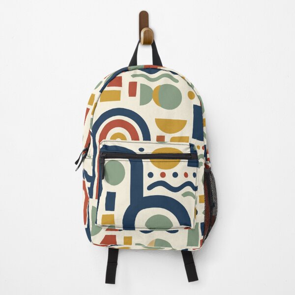 Item preview, Mid-Century Modern Abstract Geometric Arches Pattern designed and sold by artistastshirt.