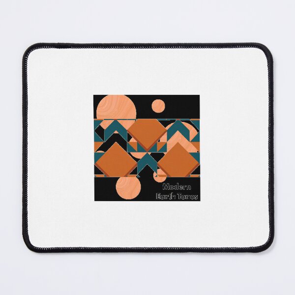 Item preview, Modern Earth Tones Geometric Abstract Art designed and sold by SMinimalist613.