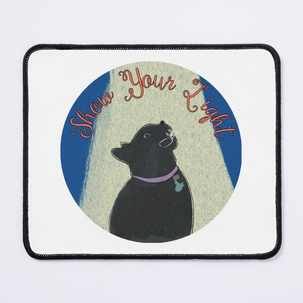 Item preview, “Show Your Light” circle ed. designed and sold by Slinky Void Styles by @K.K.Labz (Katie-Kat Labrador).