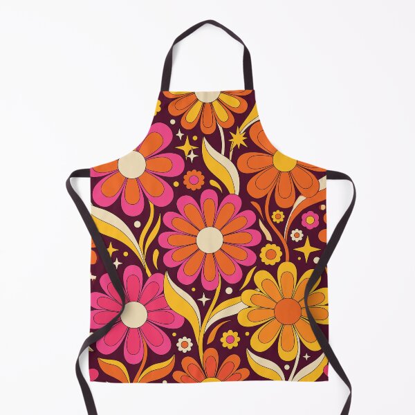 Item preview, Groovy 70s Retro Daisy Flower Power Pattern designed and sold by artistastshirt.