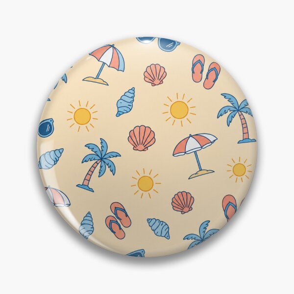 Item preview, Beach Vacation Sunshine Palm Tree Summer Pattern Graphic Tee designed and sold by TM DESIGNS AND MORE.