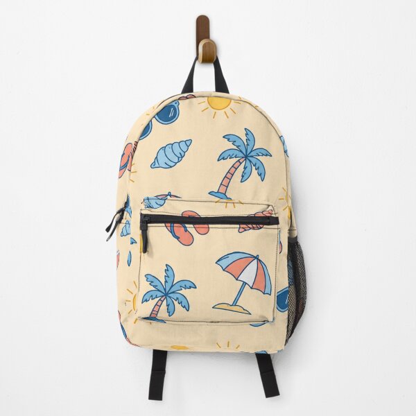 Artikelvorschau, Beach Vacation Sunshine Palm Tree Summer Pattern Graphic Tee entworfen und verkauft von TM DESIGNS AND MORE.