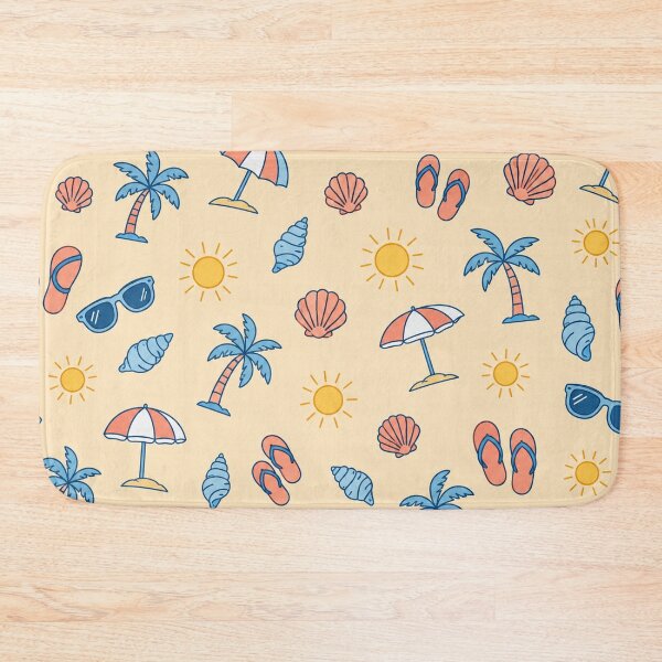 Item preview, Beach Vacation Sunshine Palm Tree Summer Pattern Graphic Tee designed and sold by TM DESIGNS AND MORE.