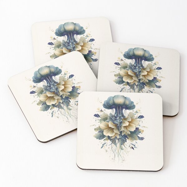 Item preview, Floral Jellyfish Bouquet designed and sold by Helenaphotoart.