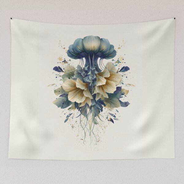 Item preview, Floral Jellyfish Bouquet designed and sold by Helenaphotoart.