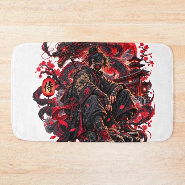 Item preview, Red Dragon Ronin Warrior designed and sold by VYBORA Studio.