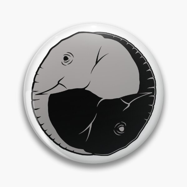 Item preview, Yin Yang Elephants Grey designed and sold by JeffBartels.