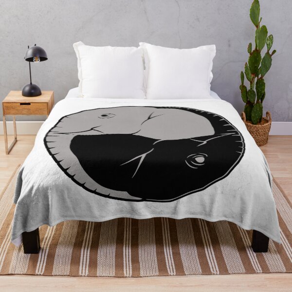 Item preview, Yin Yang Elephants Grey designed and sold by JeffBartels.