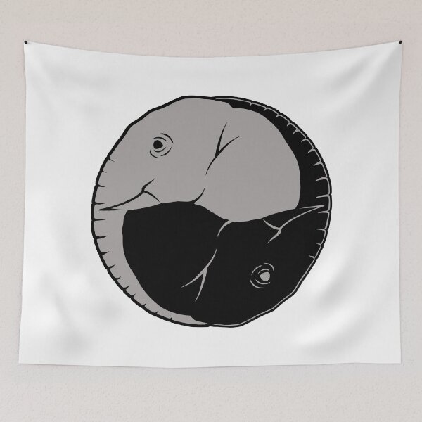 Item preview, Yin Yang Elephants Grey designed and sold by JeffBartels.