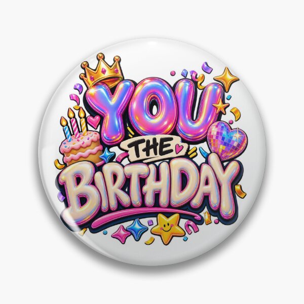 Item preview, Vibrant 3D Happy Birthday Party Celebration Gift designed and sold by Promoffy.