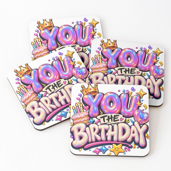 Item preview, Vibrant 3D Happy Birthday Party Celebration Gift designed and sold by Markloom.co.