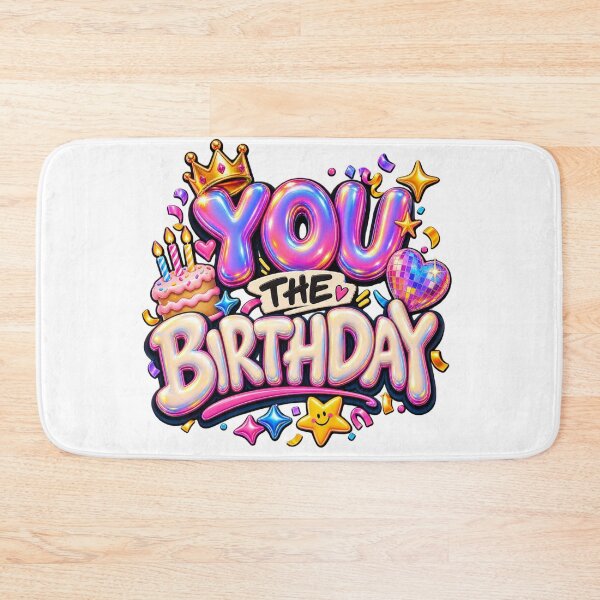 Item preview, Vibrant 3D Happy Birthday Party Celebration Gift designed and sold by Markloom.co.