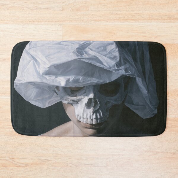 Item preview, Veiled Memento Mori Skull Portrait designed and sold by Shannon Hilson.