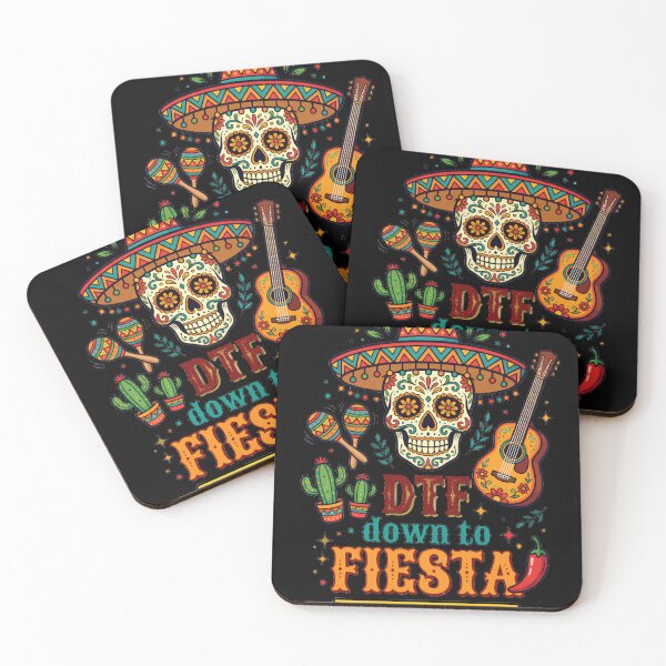 Item preview, DTF Down to Fiesta Cinco De Mayo 50th Birthday designed and sold by w66aboo.