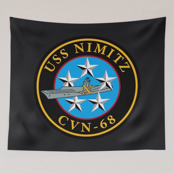 Item preview, USS Nimitz (CVN-68) - United States Navy designed and sold by wordwidesymbols.