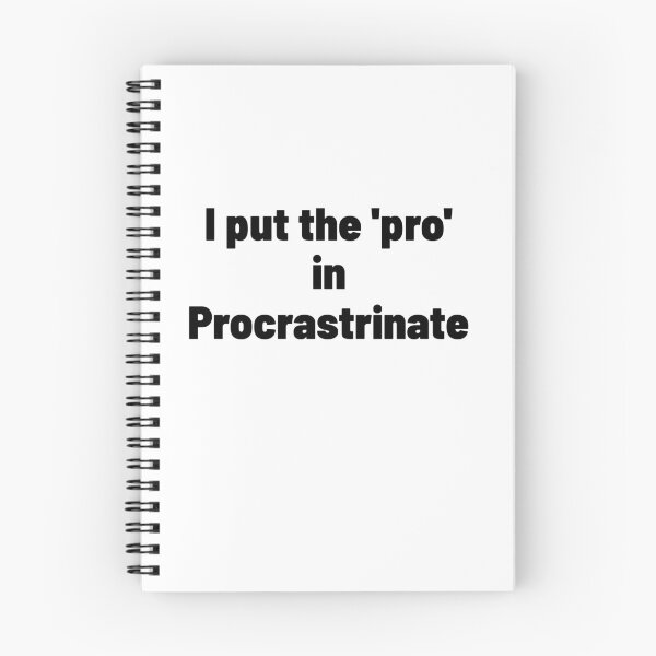 Item preview, PROcrastrinate designed and sold by AnonimusDesigns.