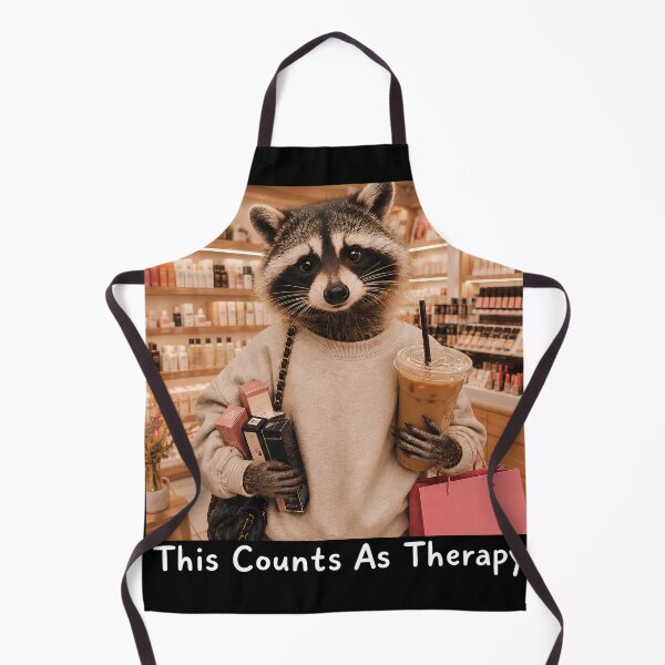 Item preview, This Counts As Therapy Meme Mental Health Funny Shopping Iced Coffee Lover  designed and sold by VGAfanatic.