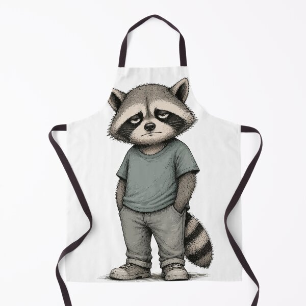 Item preview, Casual Raccoon designed and sold by Orivane Shop.