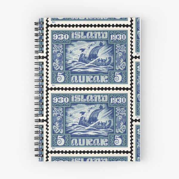 Item preview, Iceland Stamp #153 - 1930 - Viking Ship designed and sold by WexStudios.