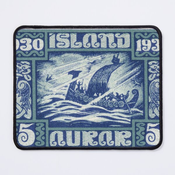 Item preview, Iceland Stamp #153 - 1930 - Viking Ship designed and sold by WexStudios.